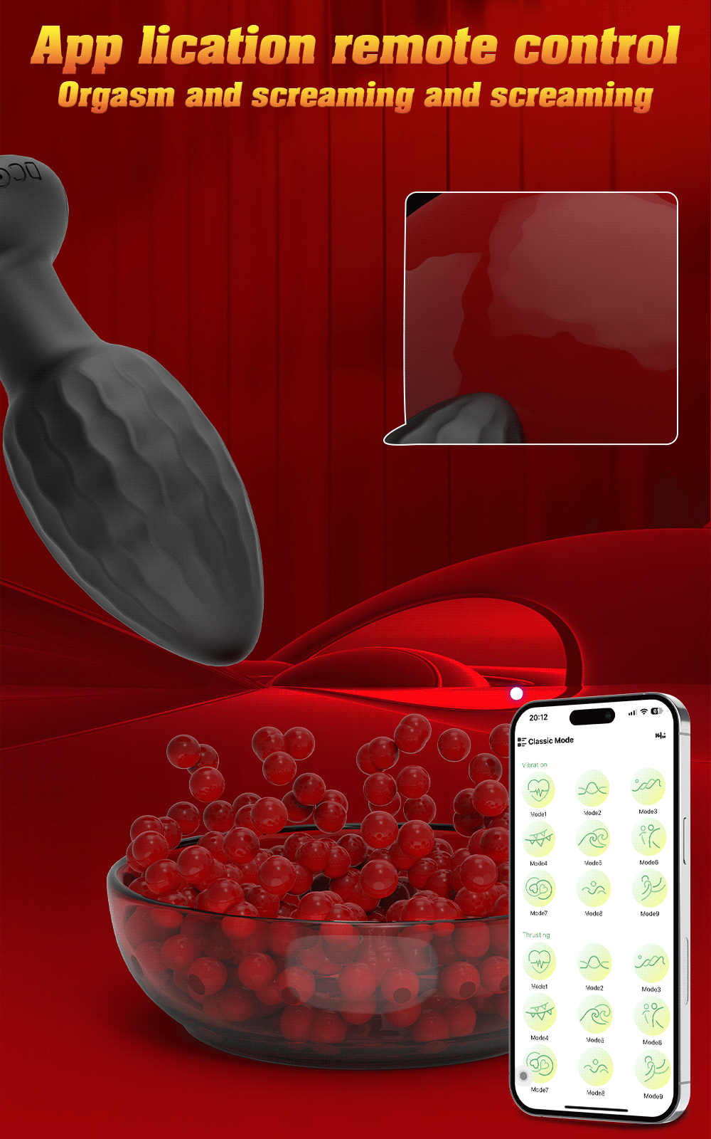 Anal Plug Vibrator Gay Anal Dildo Toy Butt Plug Stimulator Masturbation Penetration Vagina Anal Vibrating Men Women Toys Adults