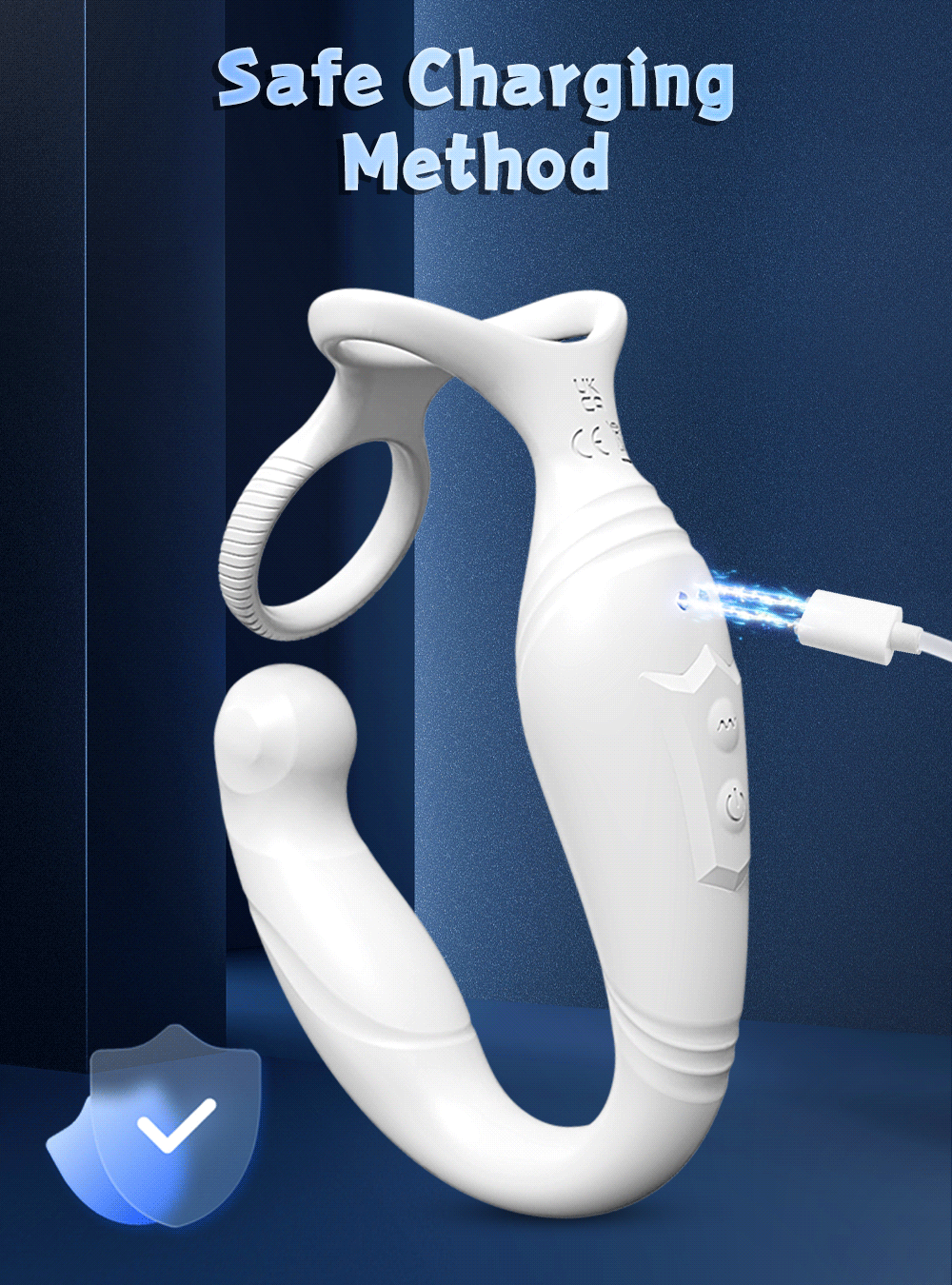 Vibrator Cock Ring Masturbation Tools for Gay Anal Plug Vibration Thrusting Prostate Anal Plug Men Butt Plug Adult Sex Toys