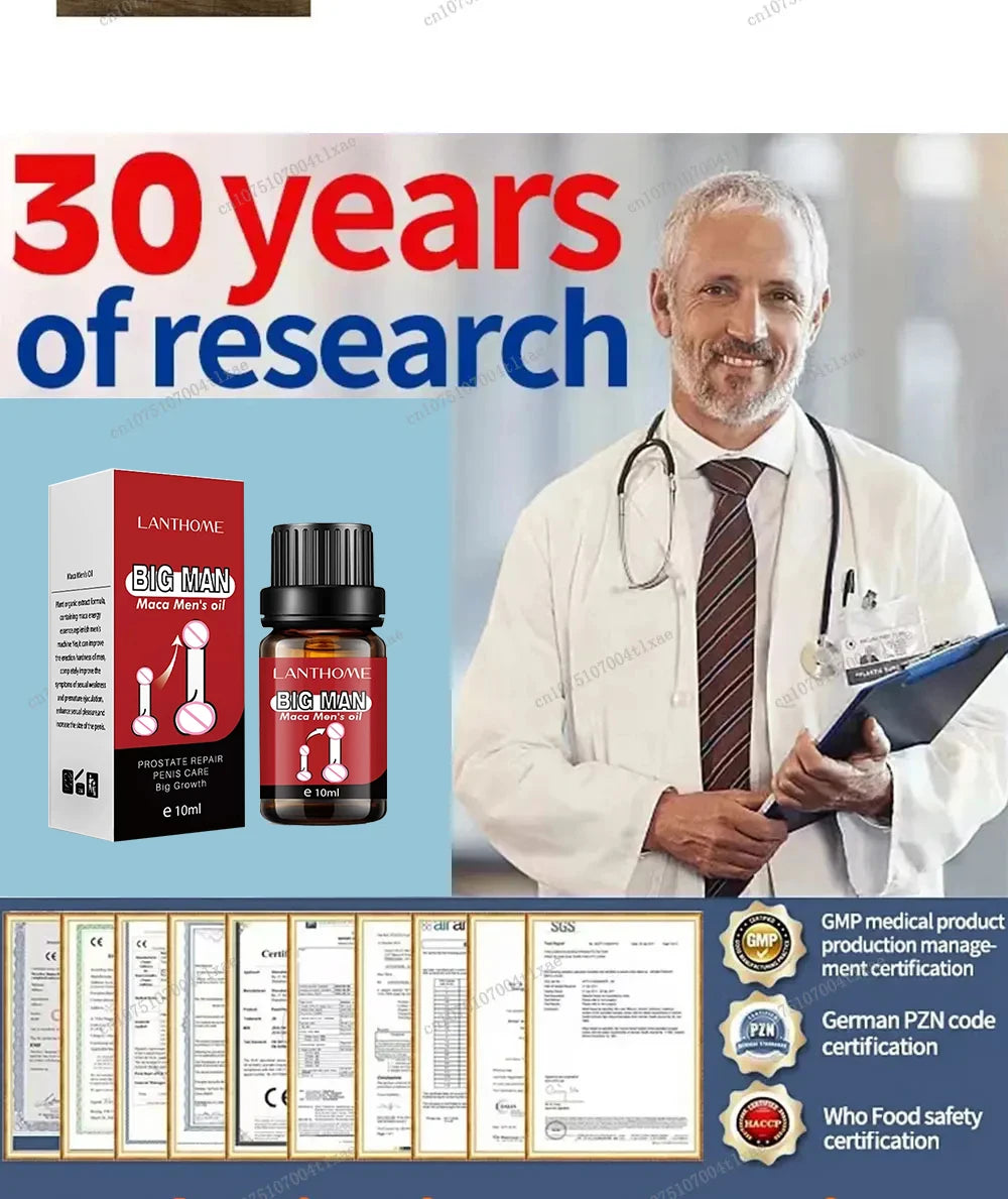 Penies Enlargment Oil Penis Thickening Growth Increase Big Dick Enlarge For Men Enhanced Erection Delay Ejaculation Big Cock Oil