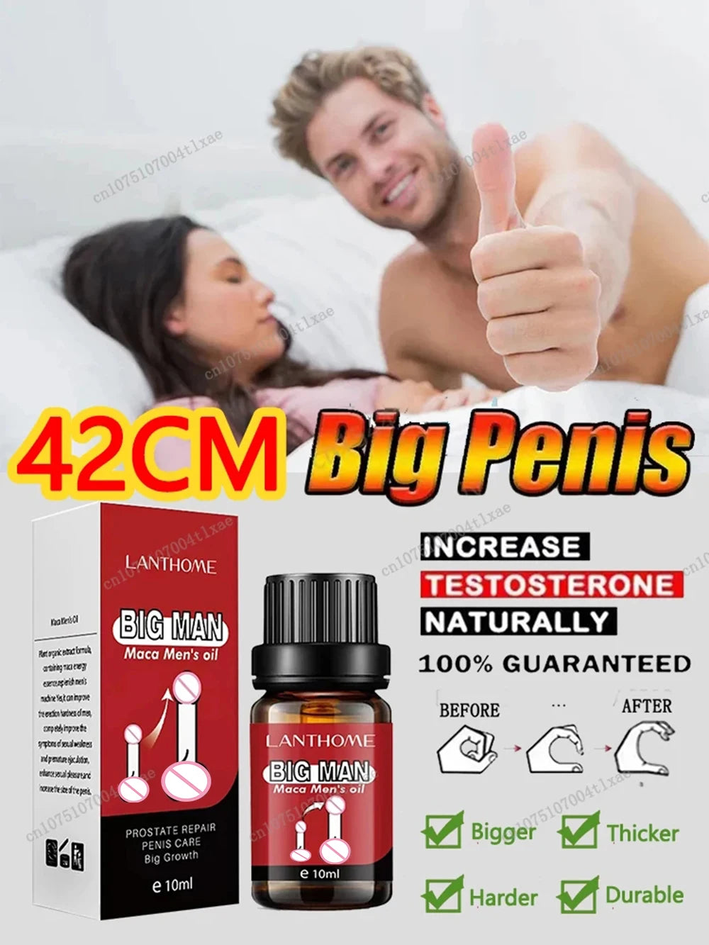 Penies Enlargment Oil Penis Thickening Growth Increase Big Dick Enlarge For Men Enhanced Erection Delay Ejaculation Big Cock Oil