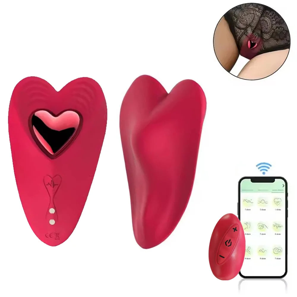 App Cellphone Remote Control Vibrator Wearable Panties 10 Vibration Vagina Clitoris Massager Mini Bullet Sex Toys for Women