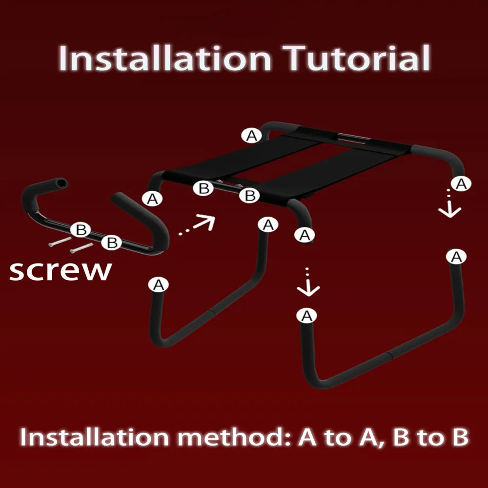 Upgraded Weightless Sex Chair Sex Position Enhancer Chair Assistance Sex SM Swings Sex Sofa Sex Bench Sex Stool Dildo Chair BDSM