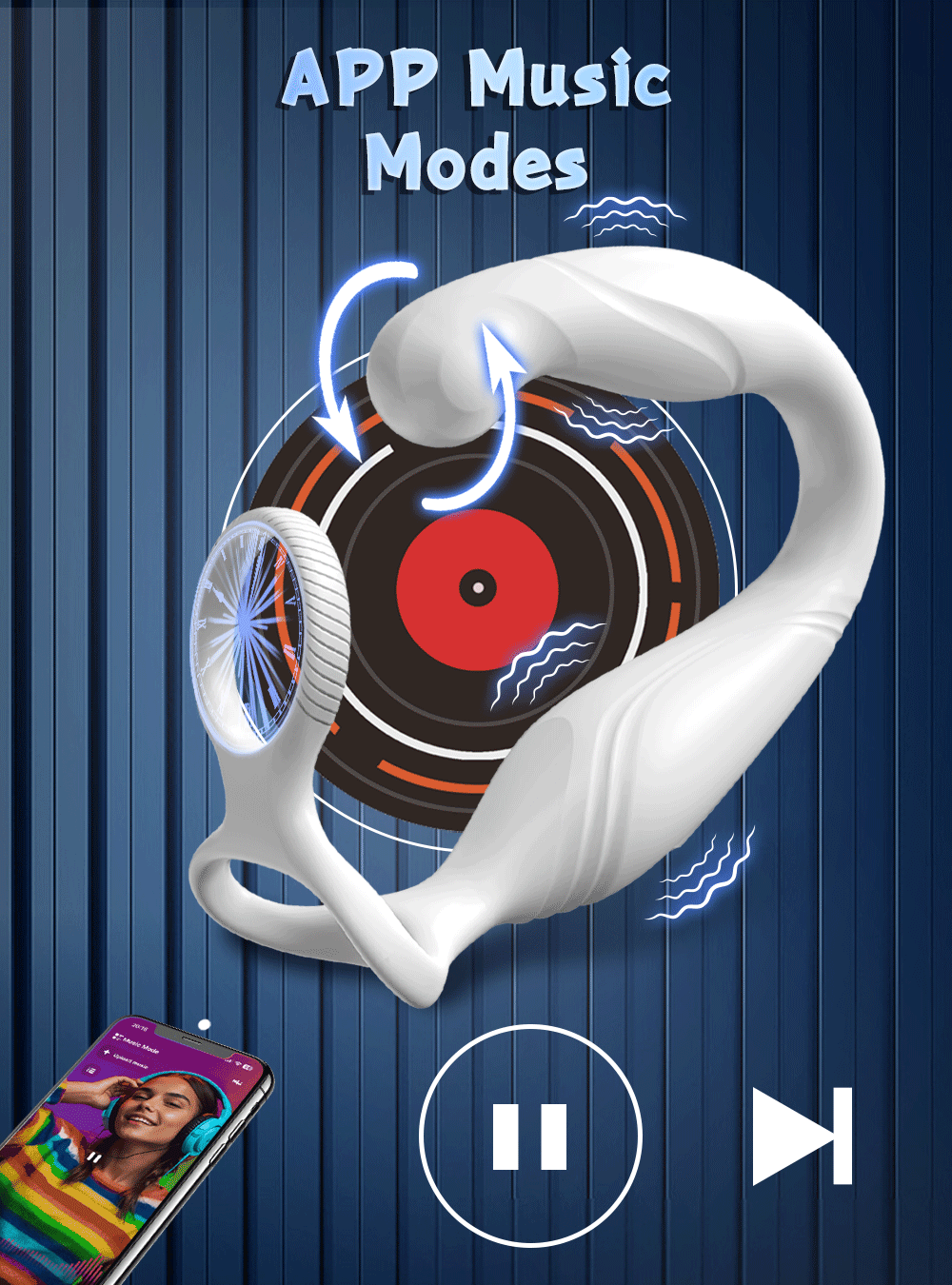 Vibrator Cock Ring Masturbation Tools for Gay Anal Plug Vibration Thrusting Prostate Anal Plug Men Butt Plug Adult Sex Toys