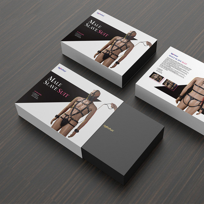 Male Slave Supplies Set Toy Shapewear